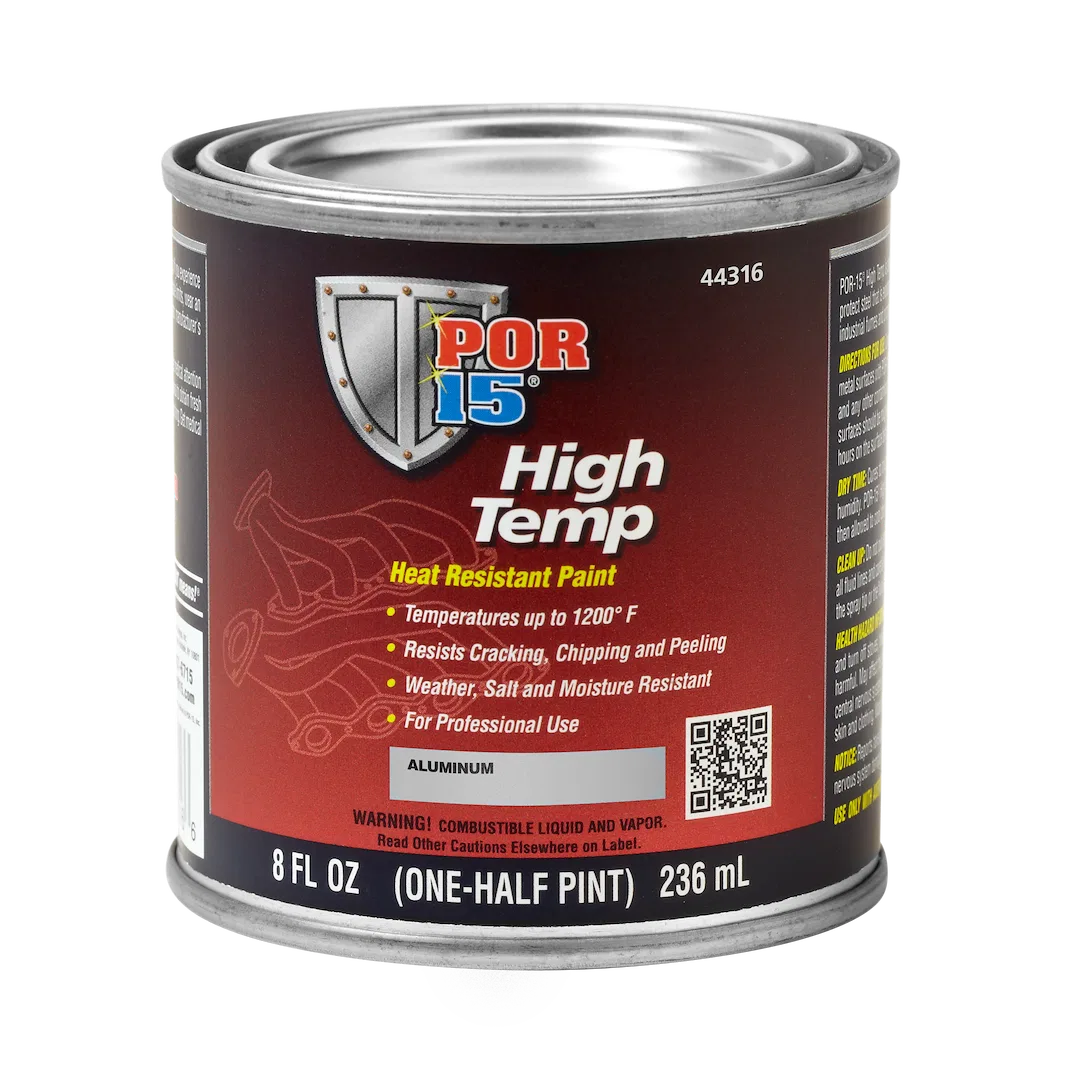 44316 – POR 15 Paint, For Use On High Temperature Applications Such As High Heat Stacks/ Boiler Jackets Or Breechings...